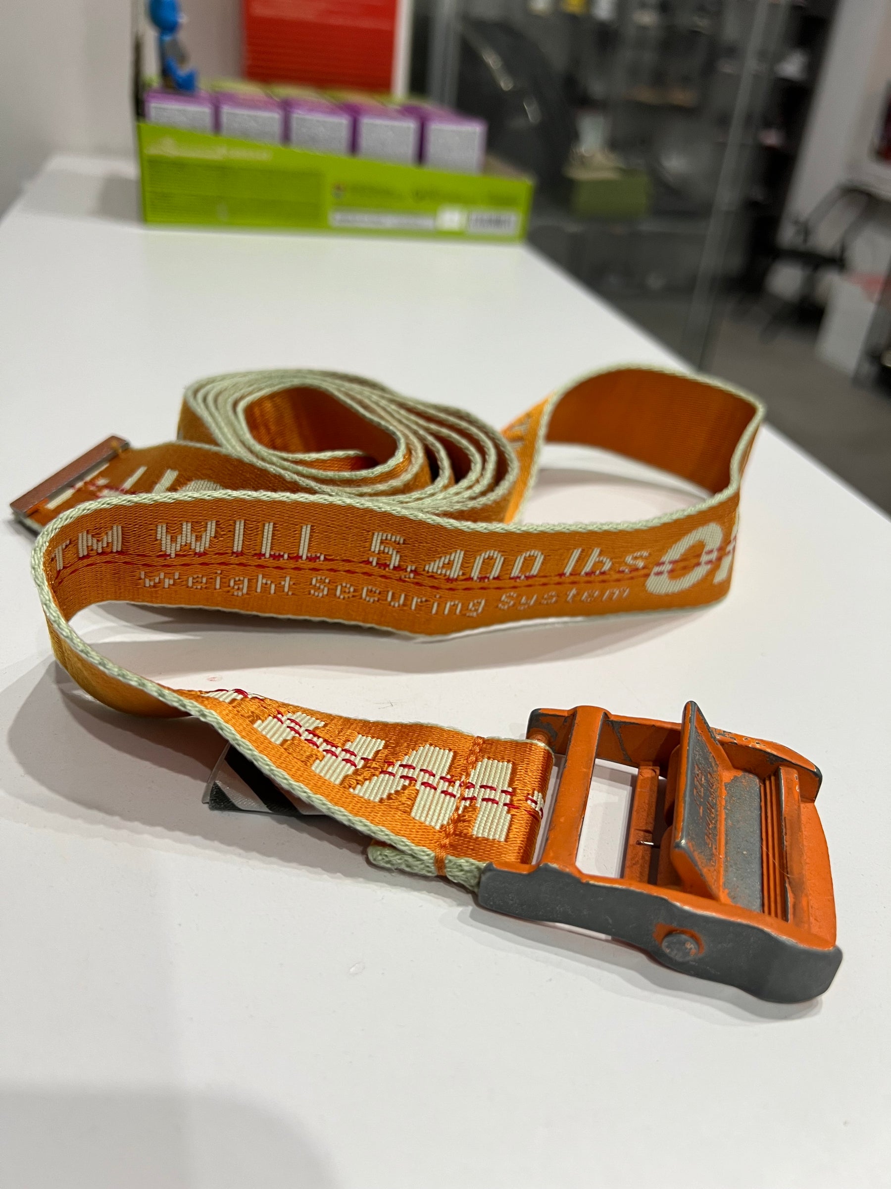 Off-White Industrial Belt Orange