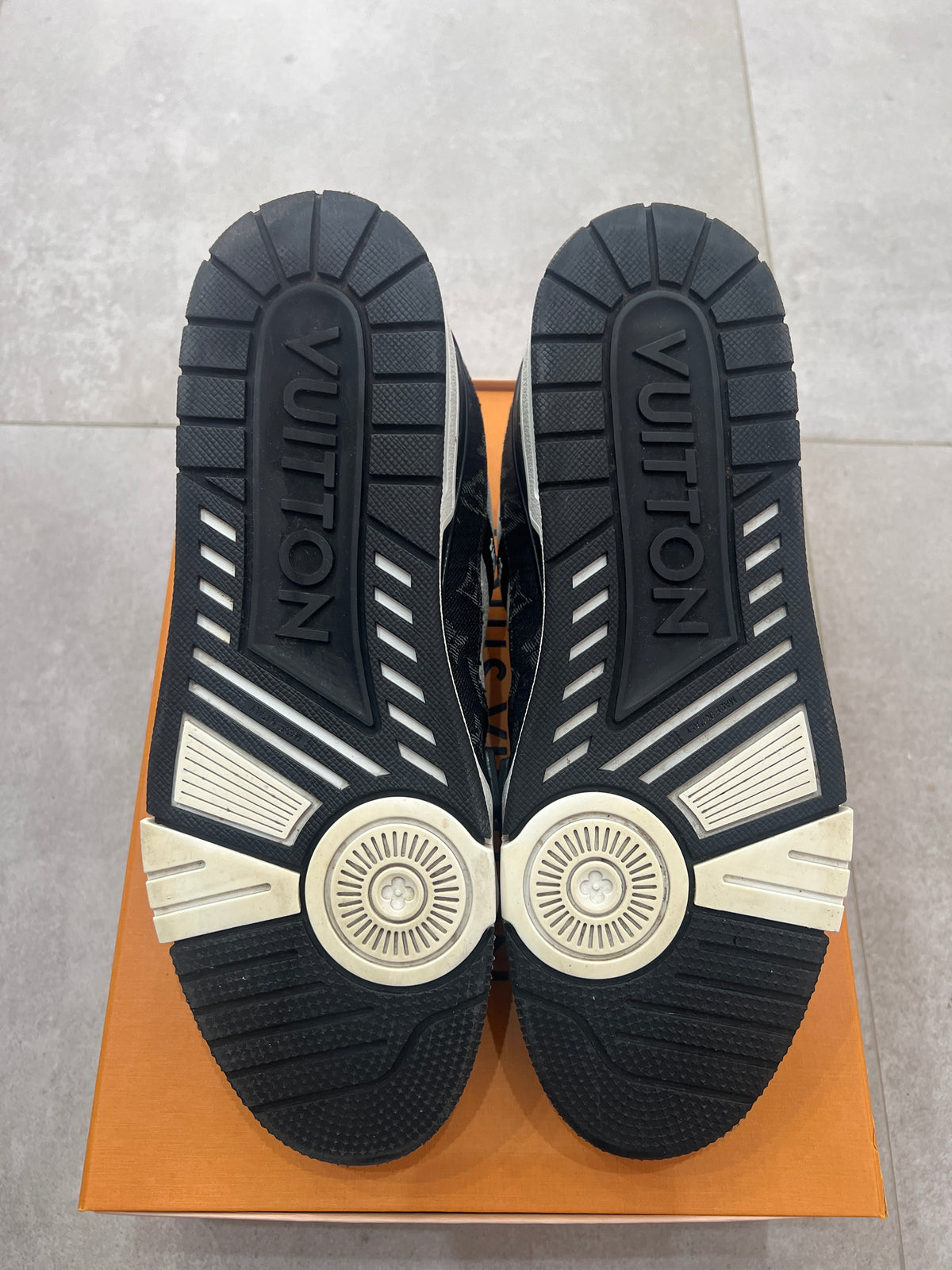 Louis Vuitton Denim Black Trainer