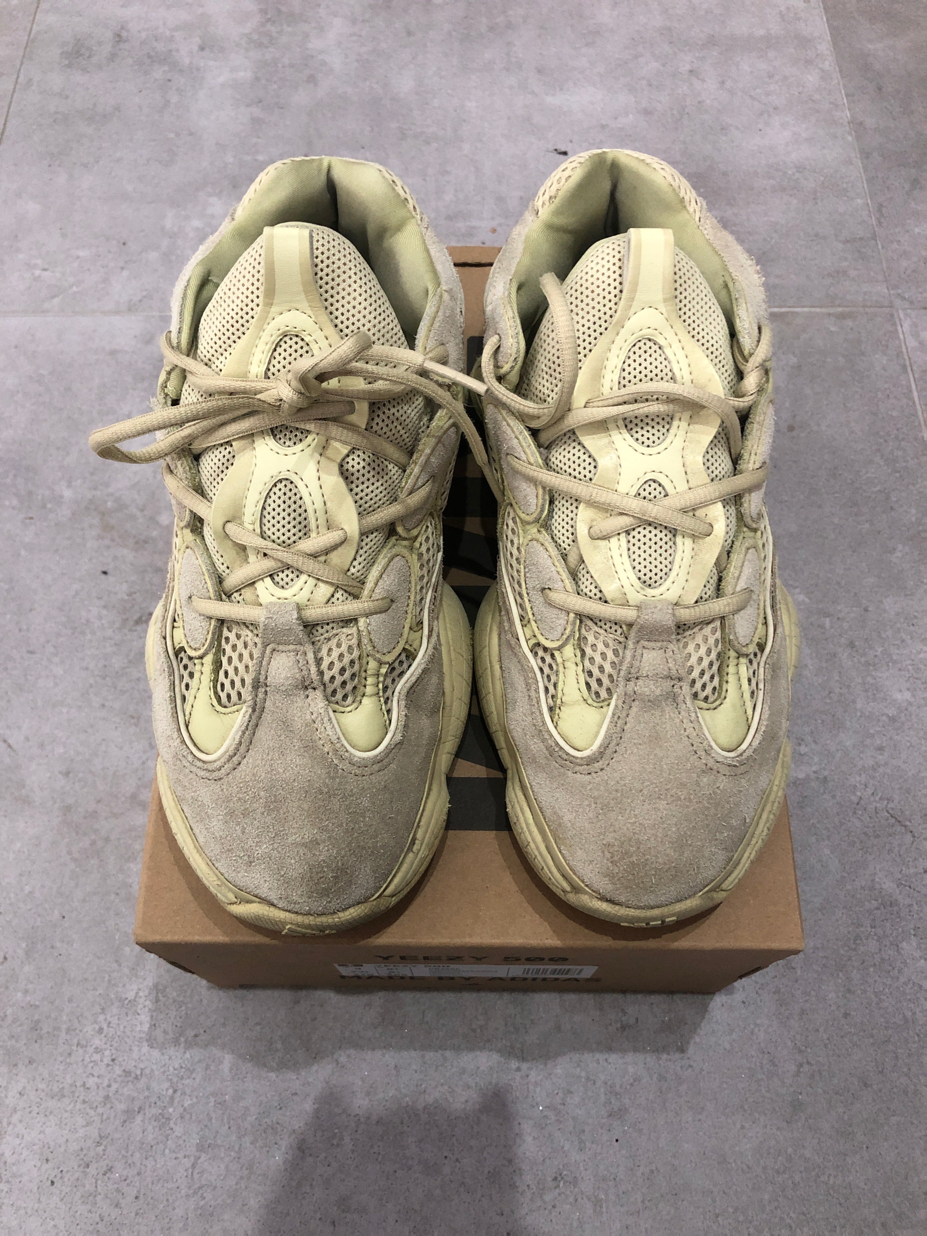 Yeezy 500 Yellow Moon Sneakers Depot