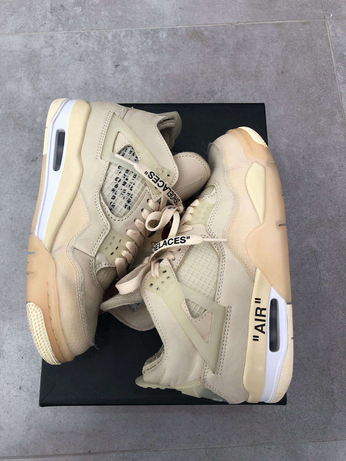 Jordan 4 OFf-White „Sail”