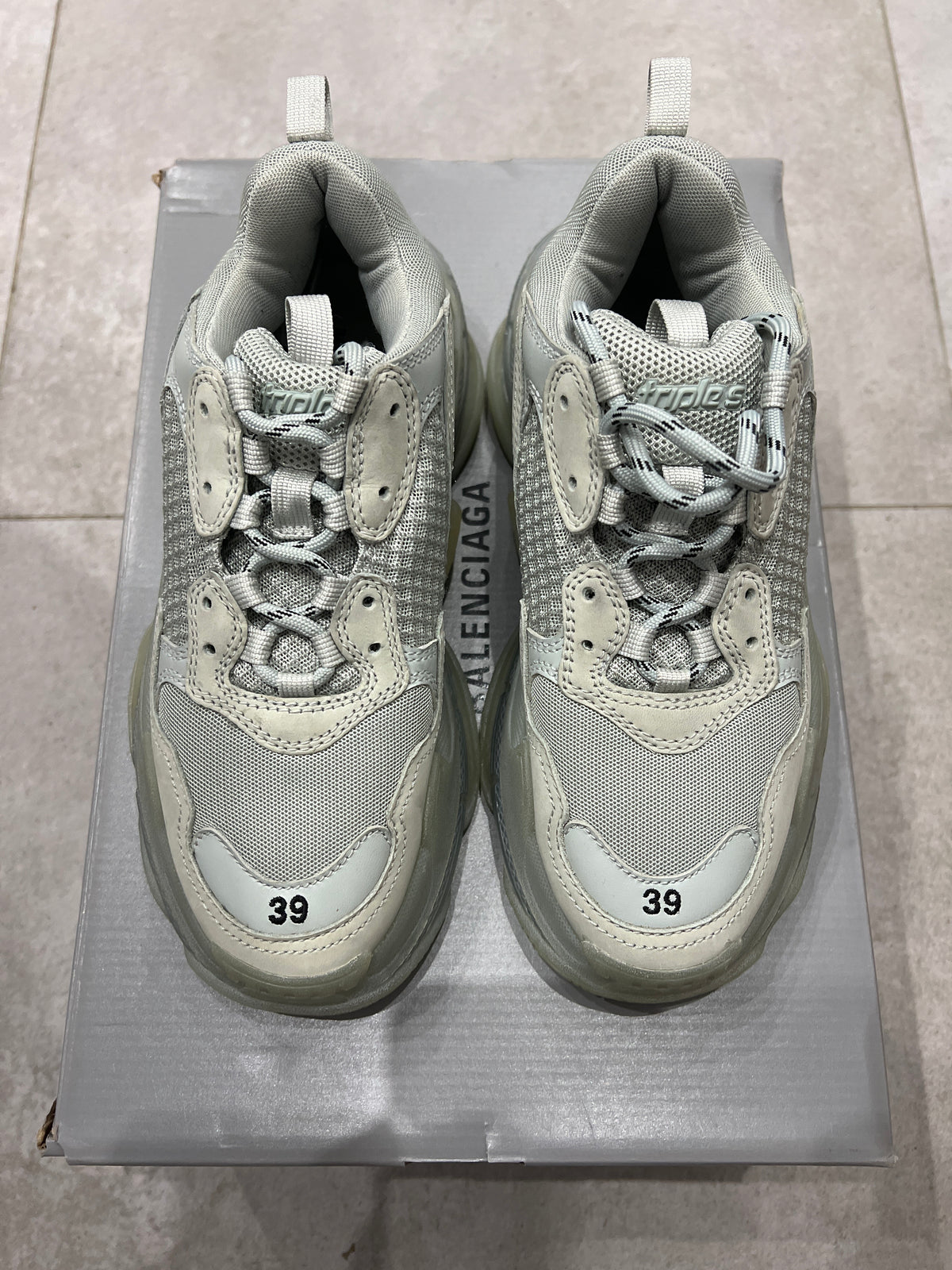 Balenciaga 3S Grey