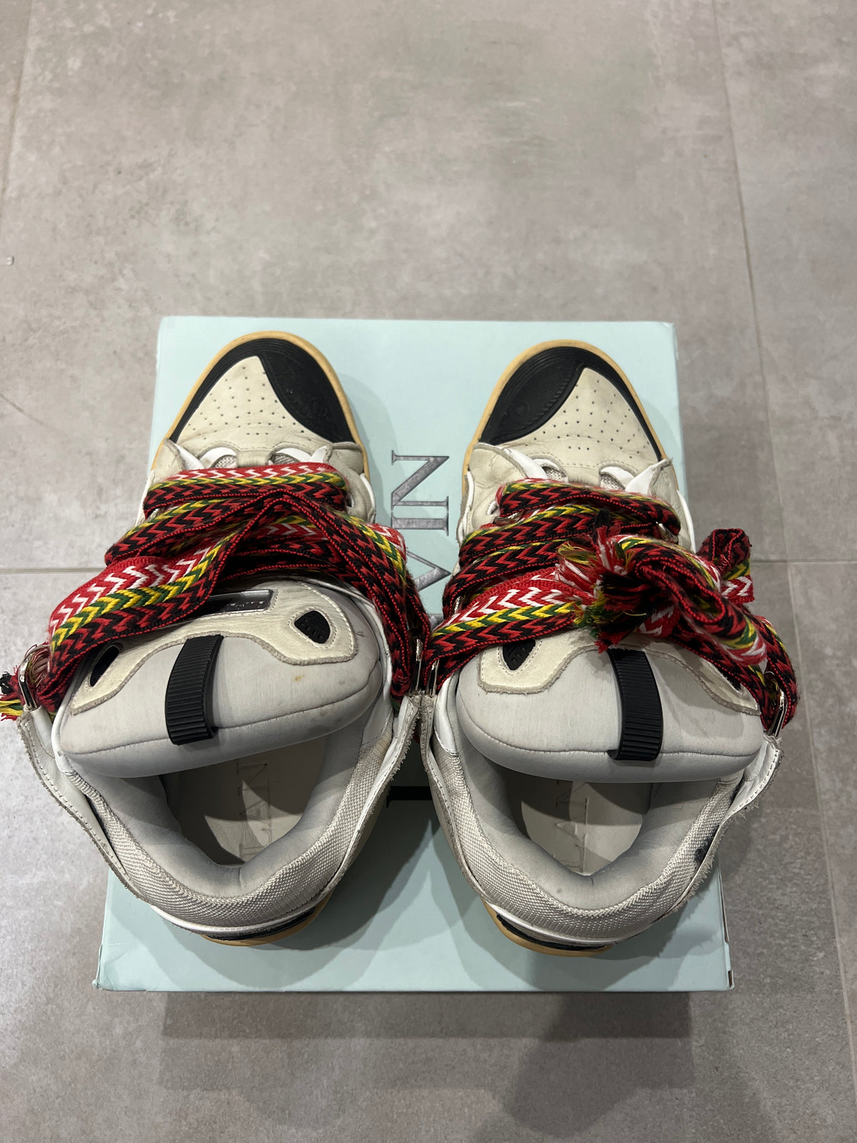 Lanvin Curb White Invory