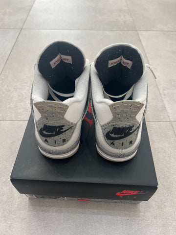 Jordan 4 White Cement (2025)