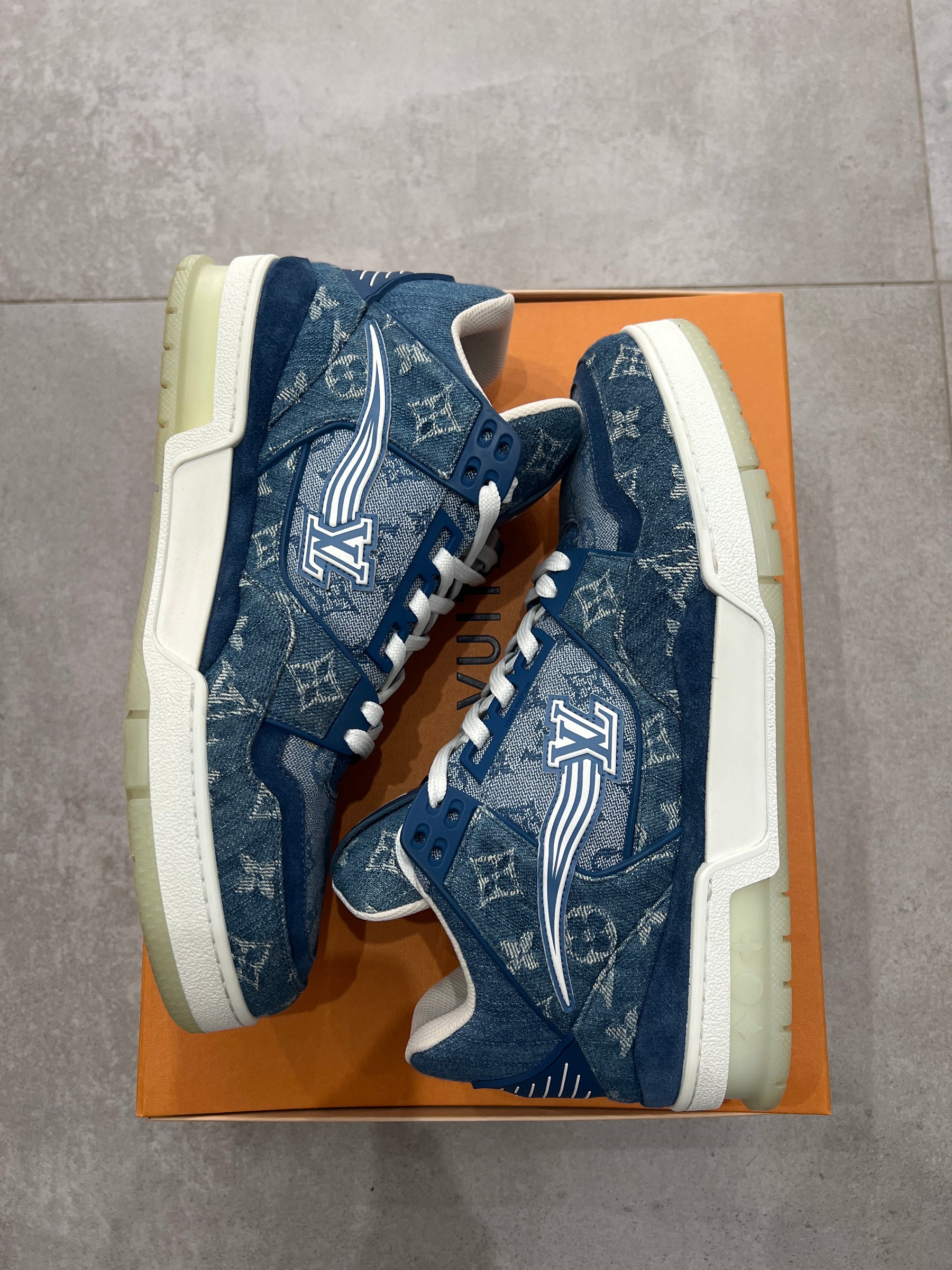 Louis Vuitton Monogram Denim Trainer