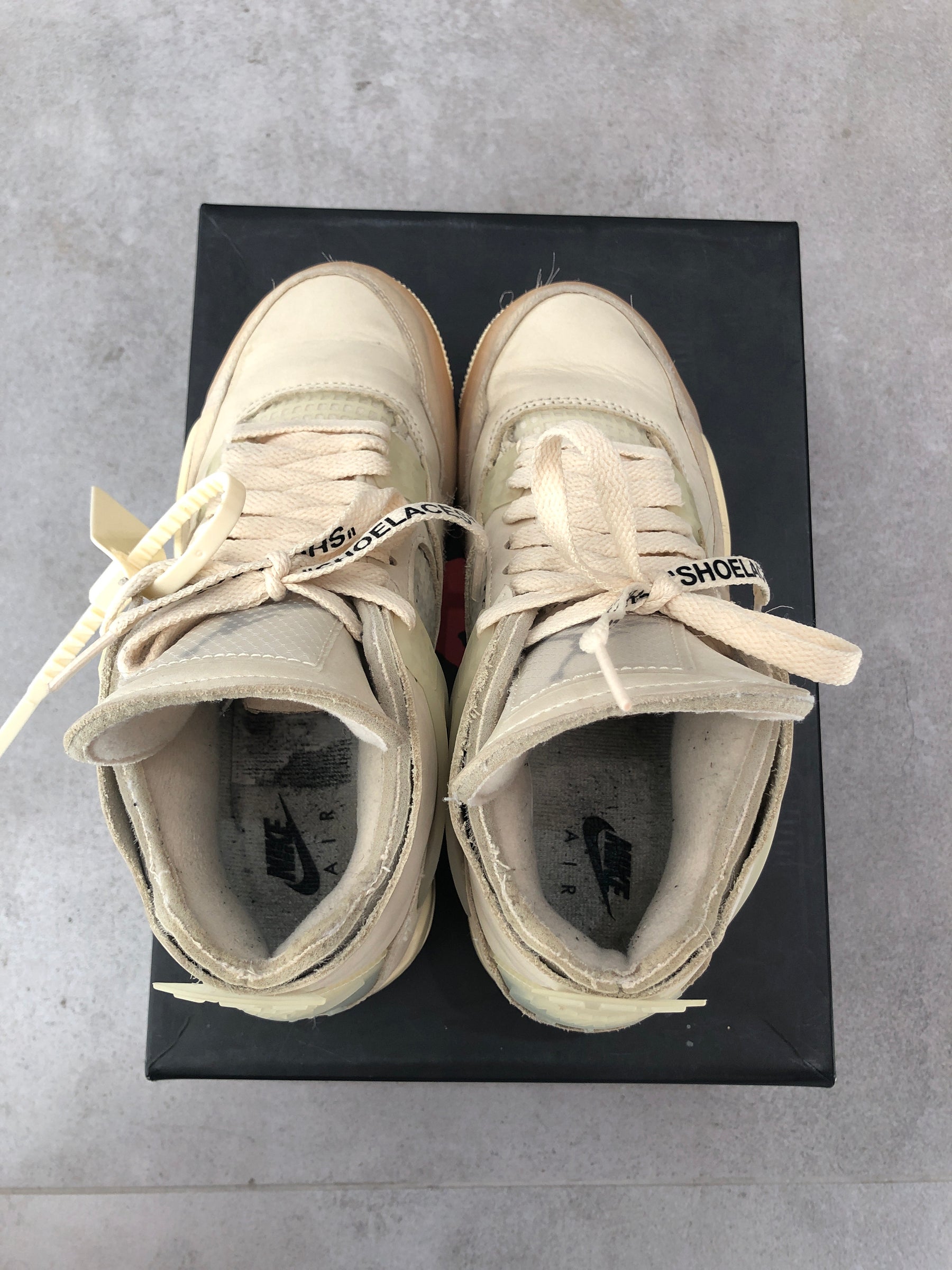 Jordan 4 OFf-White „Sail”