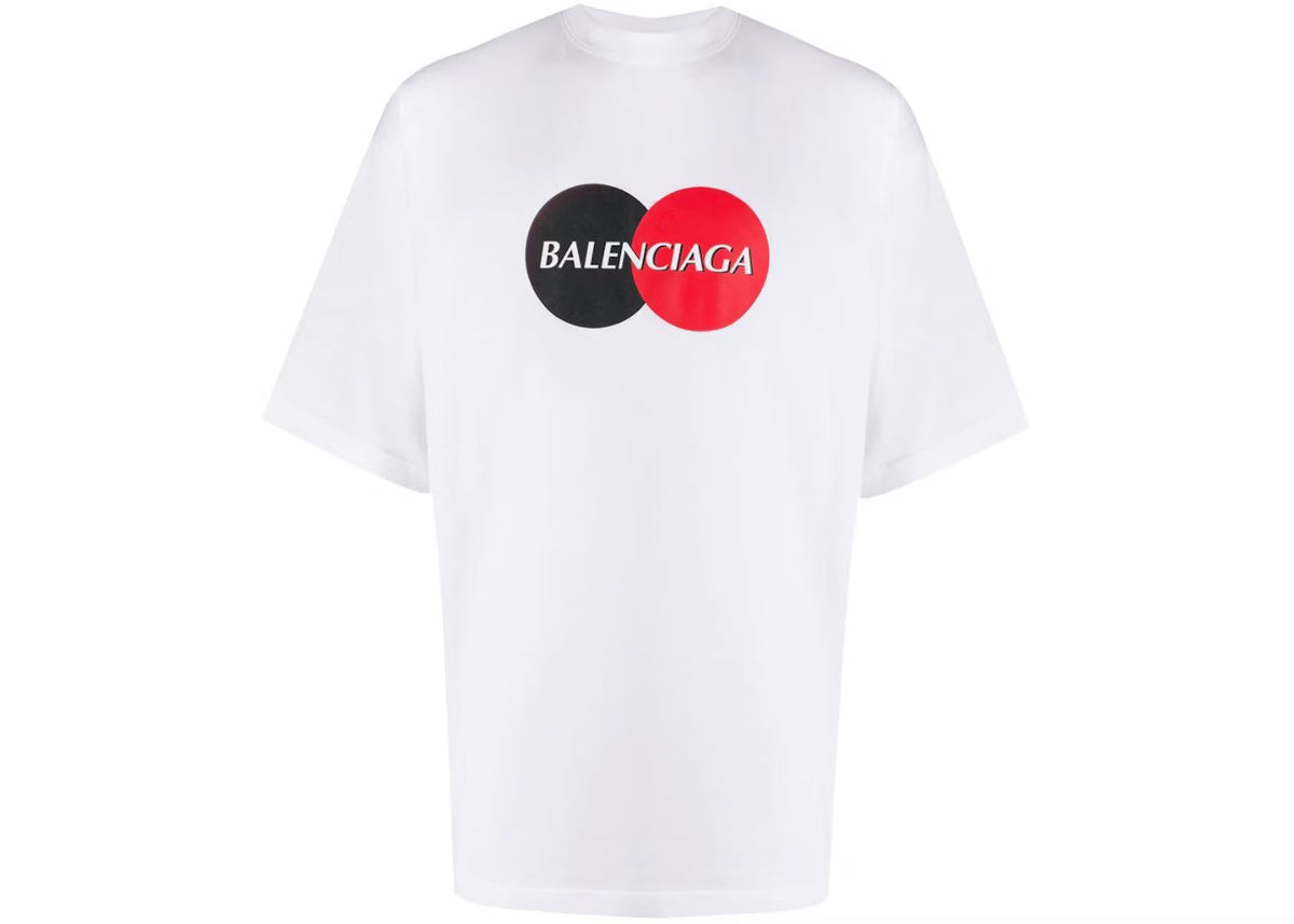 Balenciaga Credit Card Logo Oversized Tee