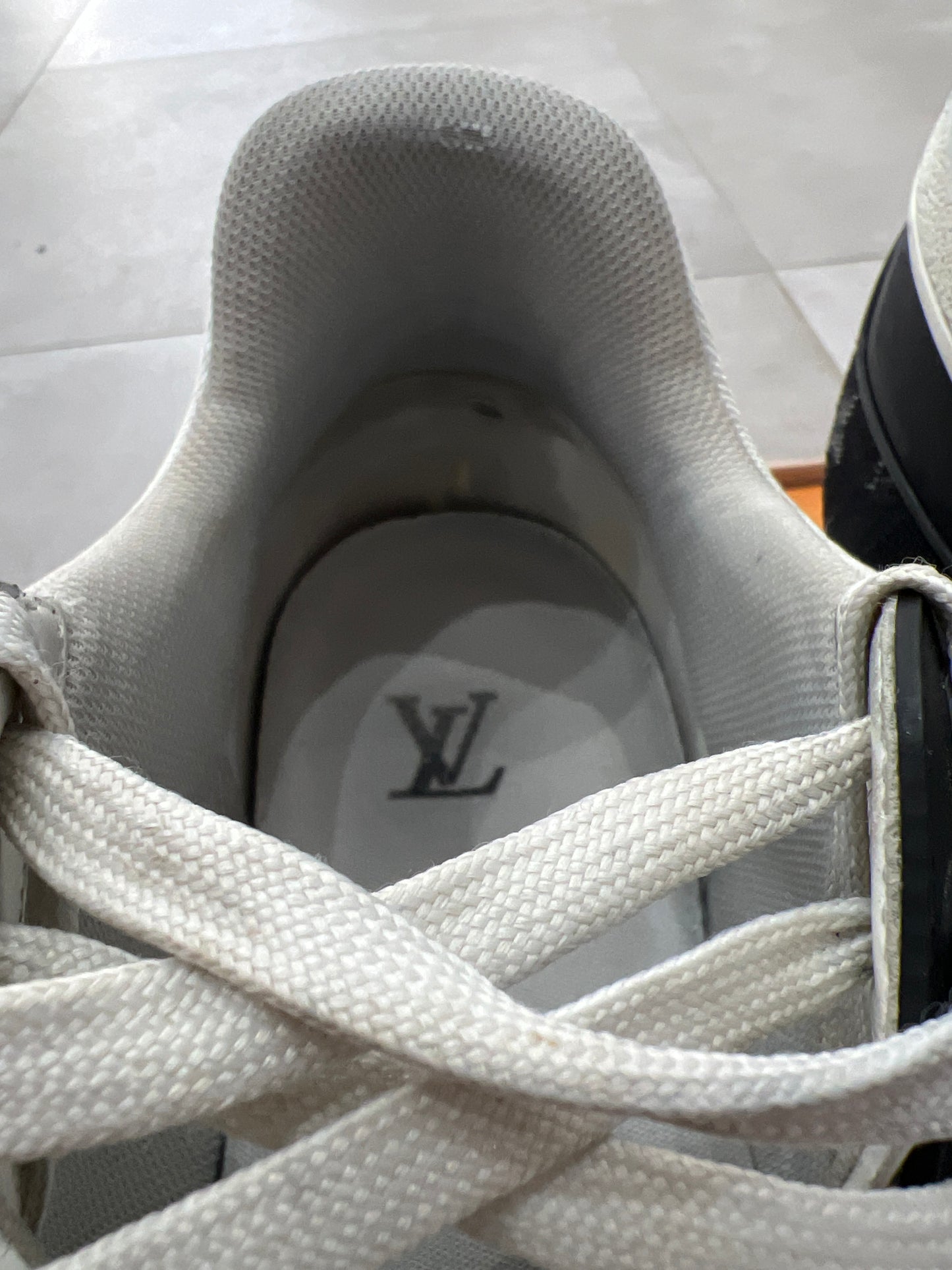 Louis Vuitton Trainer Black Denim