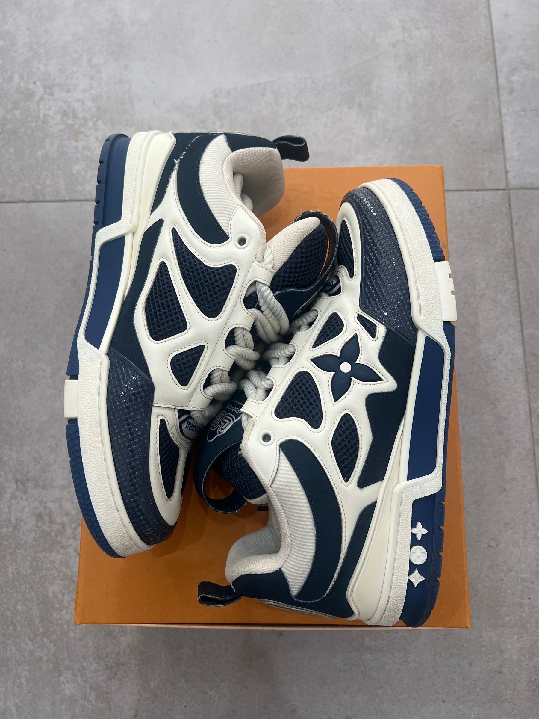 Louis Vuitton Skate Marine White