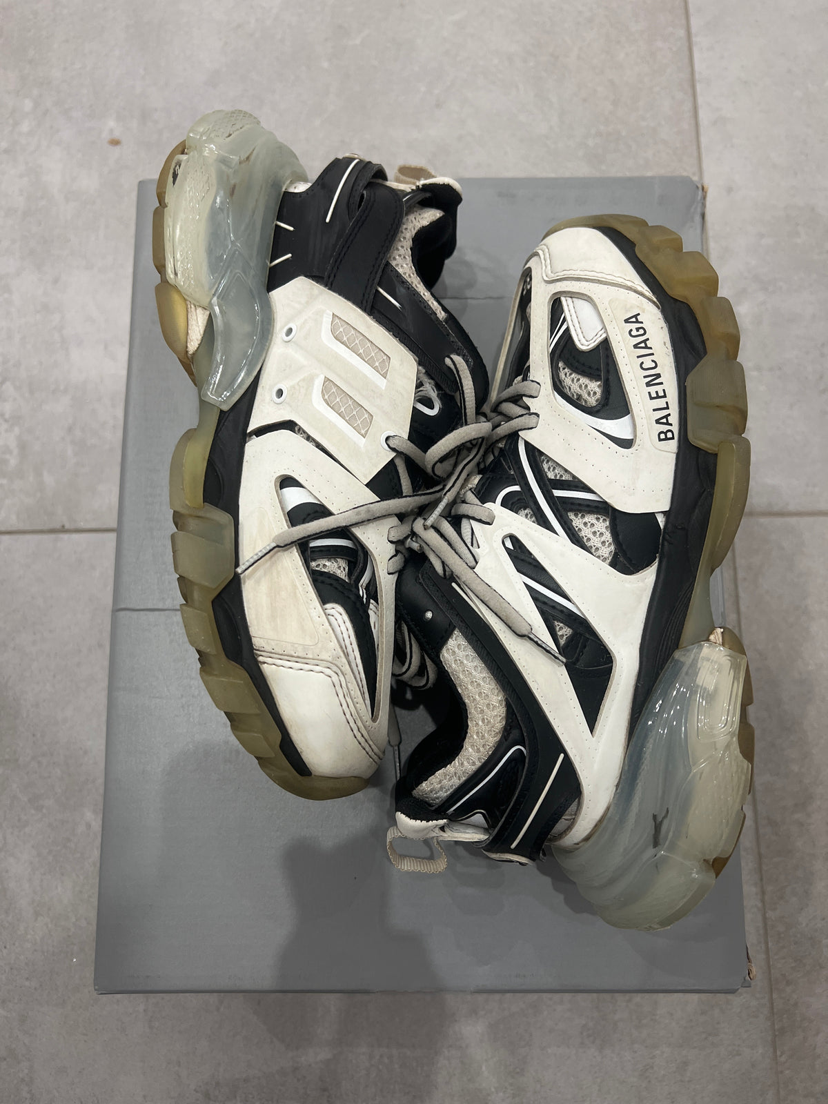 Balenciaga Track White/Black Clearsole