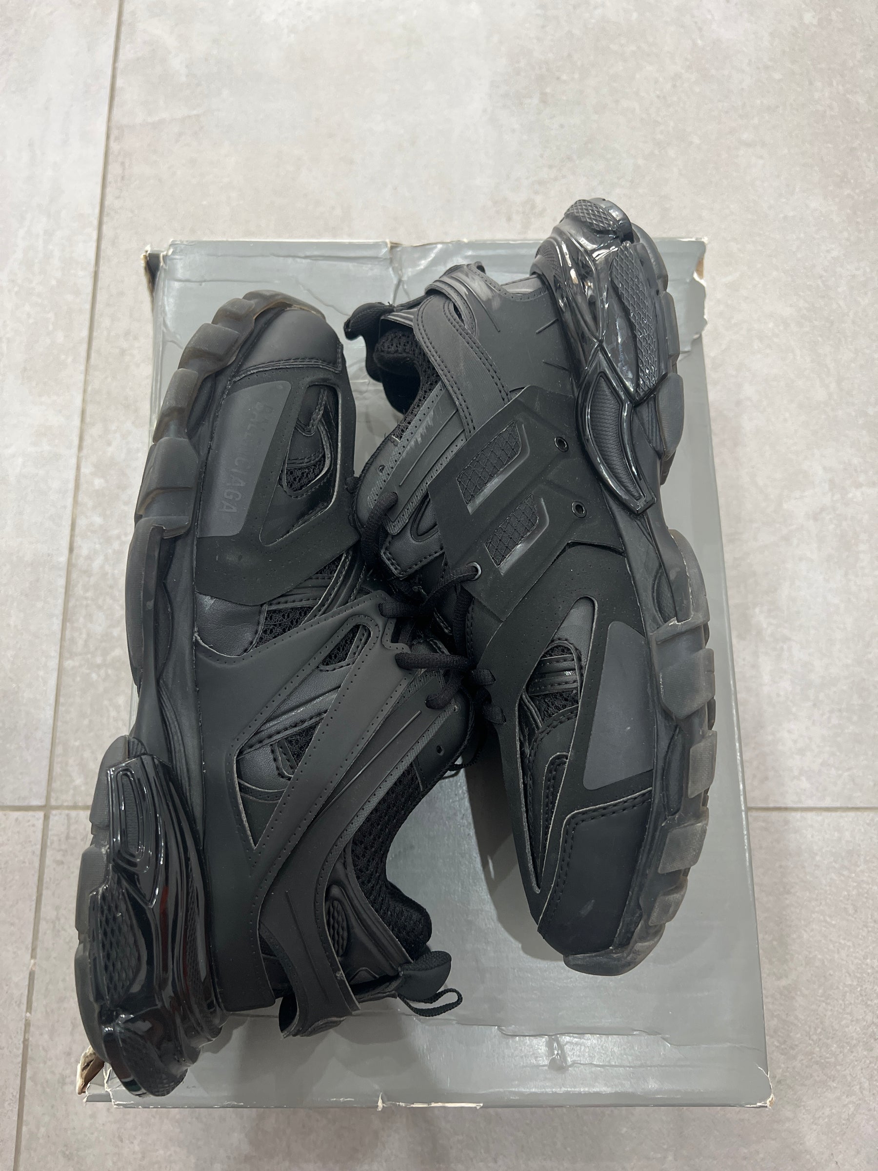 Balenciaga Track Black Clearsole