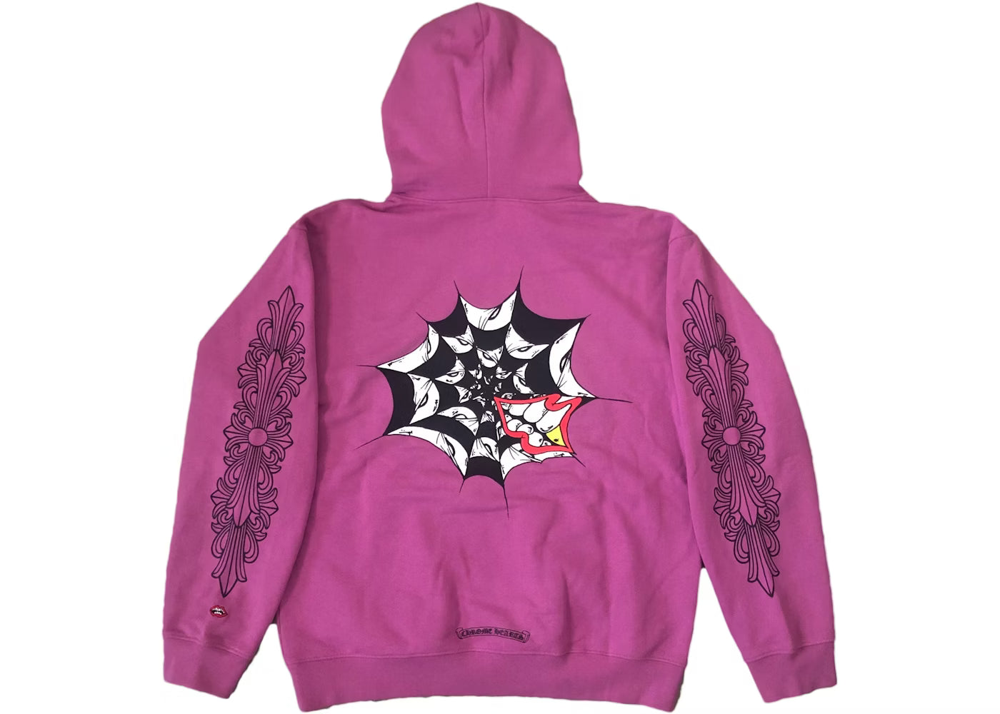 Chrome Hearts Matty Boy Spider Web Hoodie Purple – Sneakers Depot