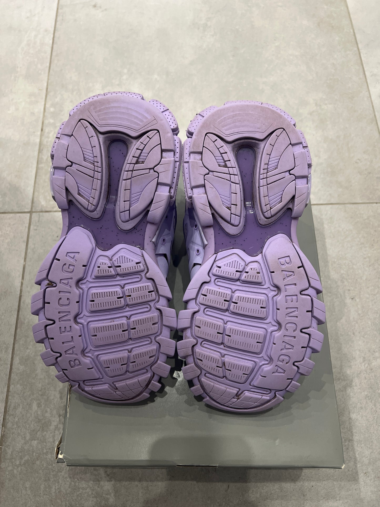 Balenciaga track Violet