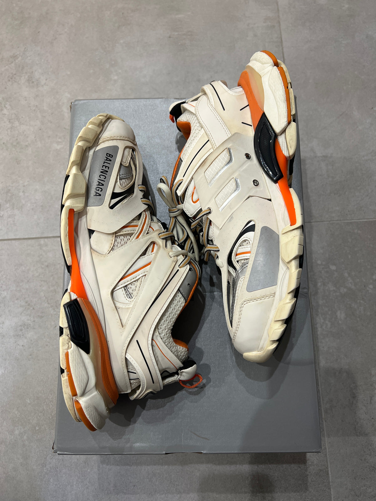 Balenciaga Track White Orange