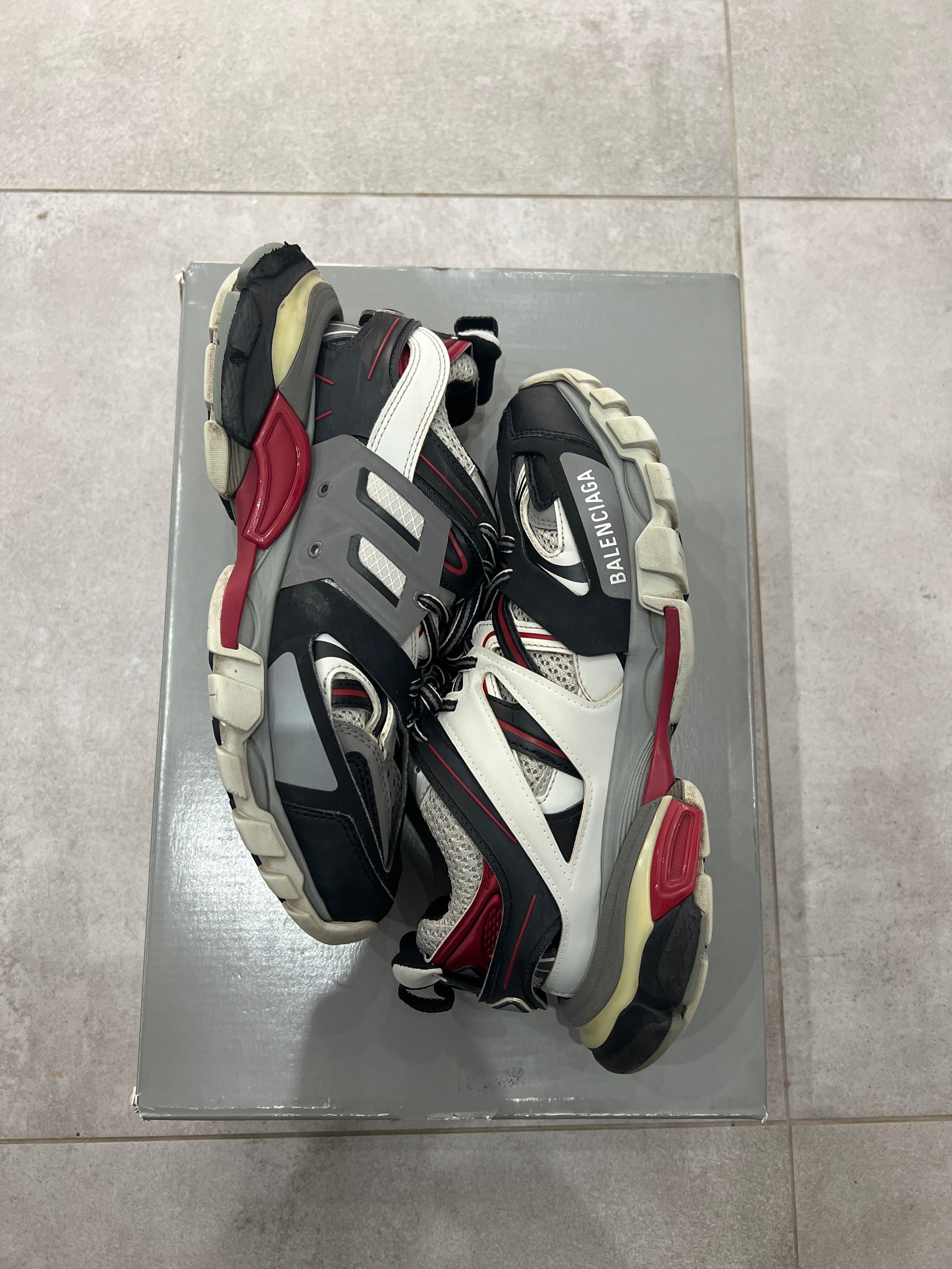 Balenciaga Track Burgundy