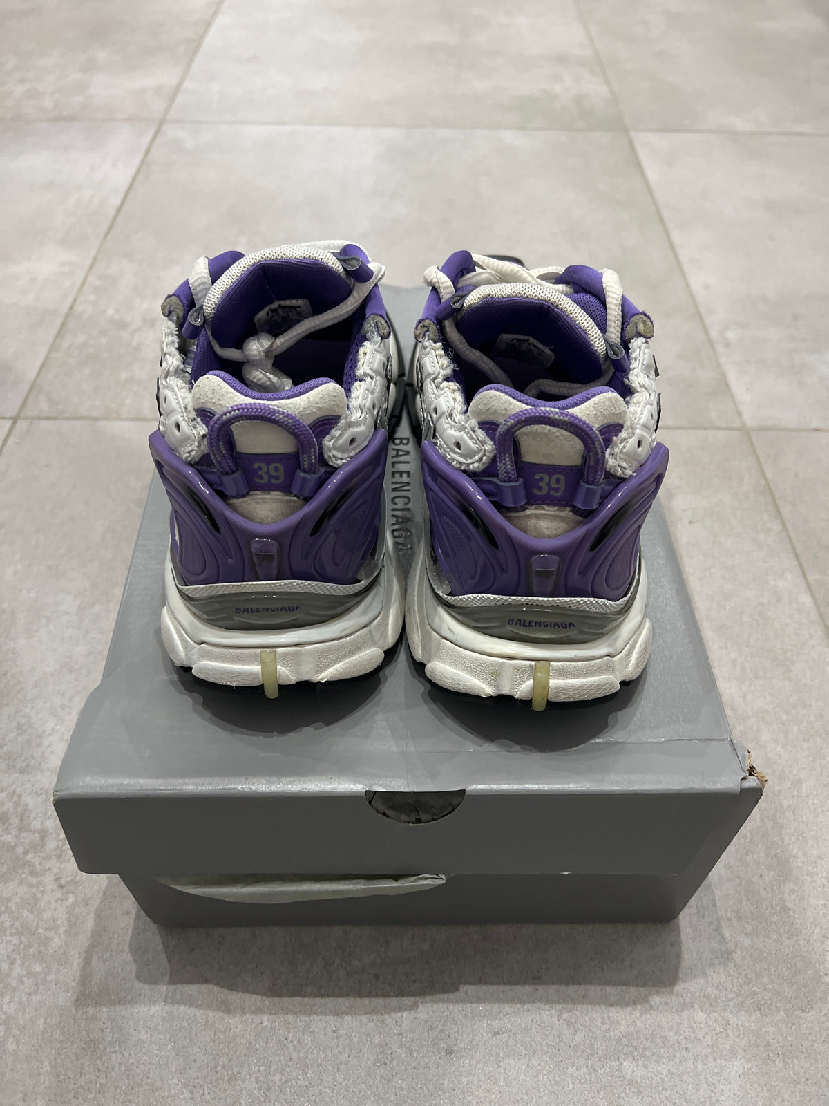 Balenciaga Runner White/Violet