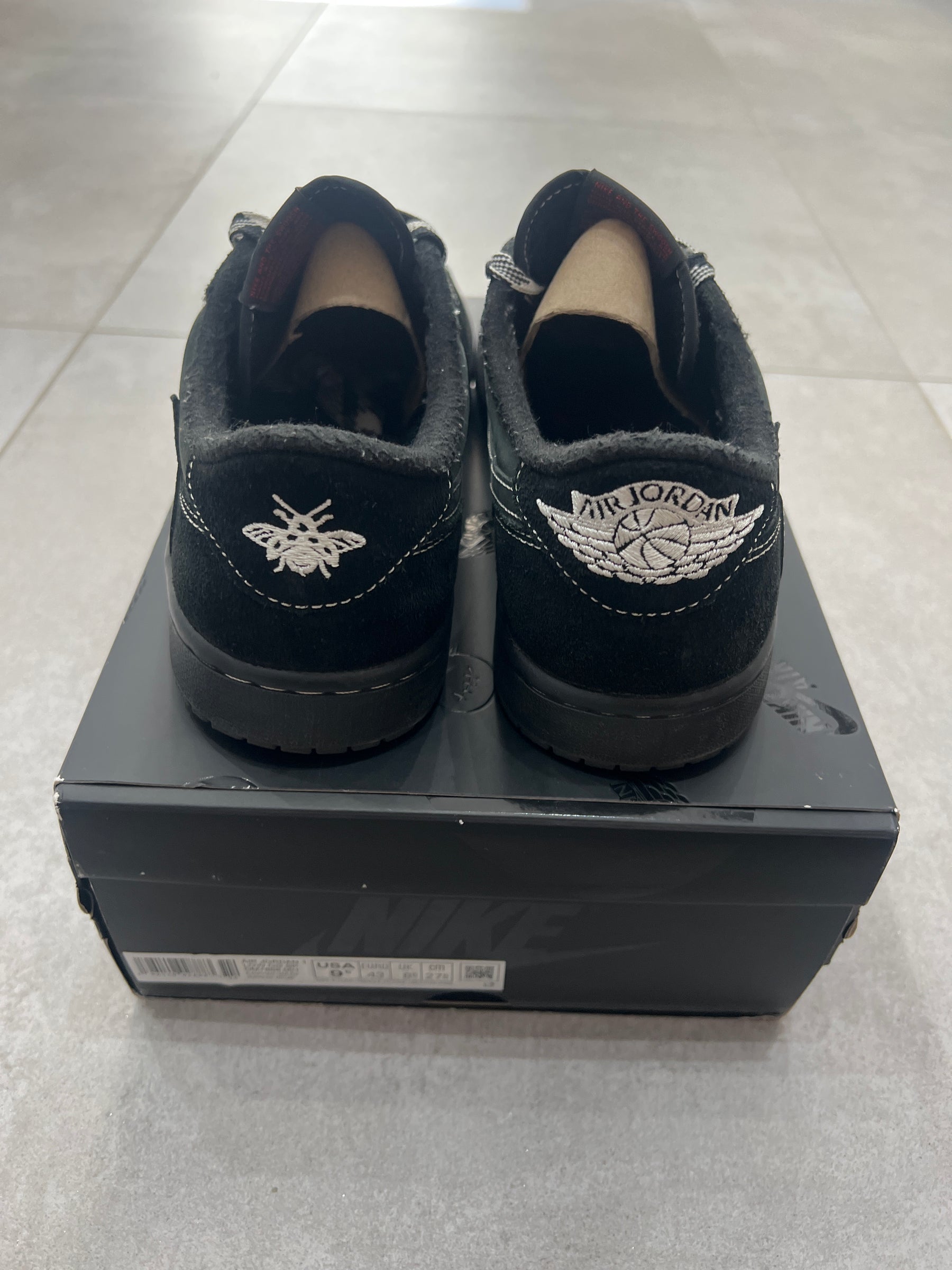Jordan 1 Low x Travis Scott „Black Phantom”