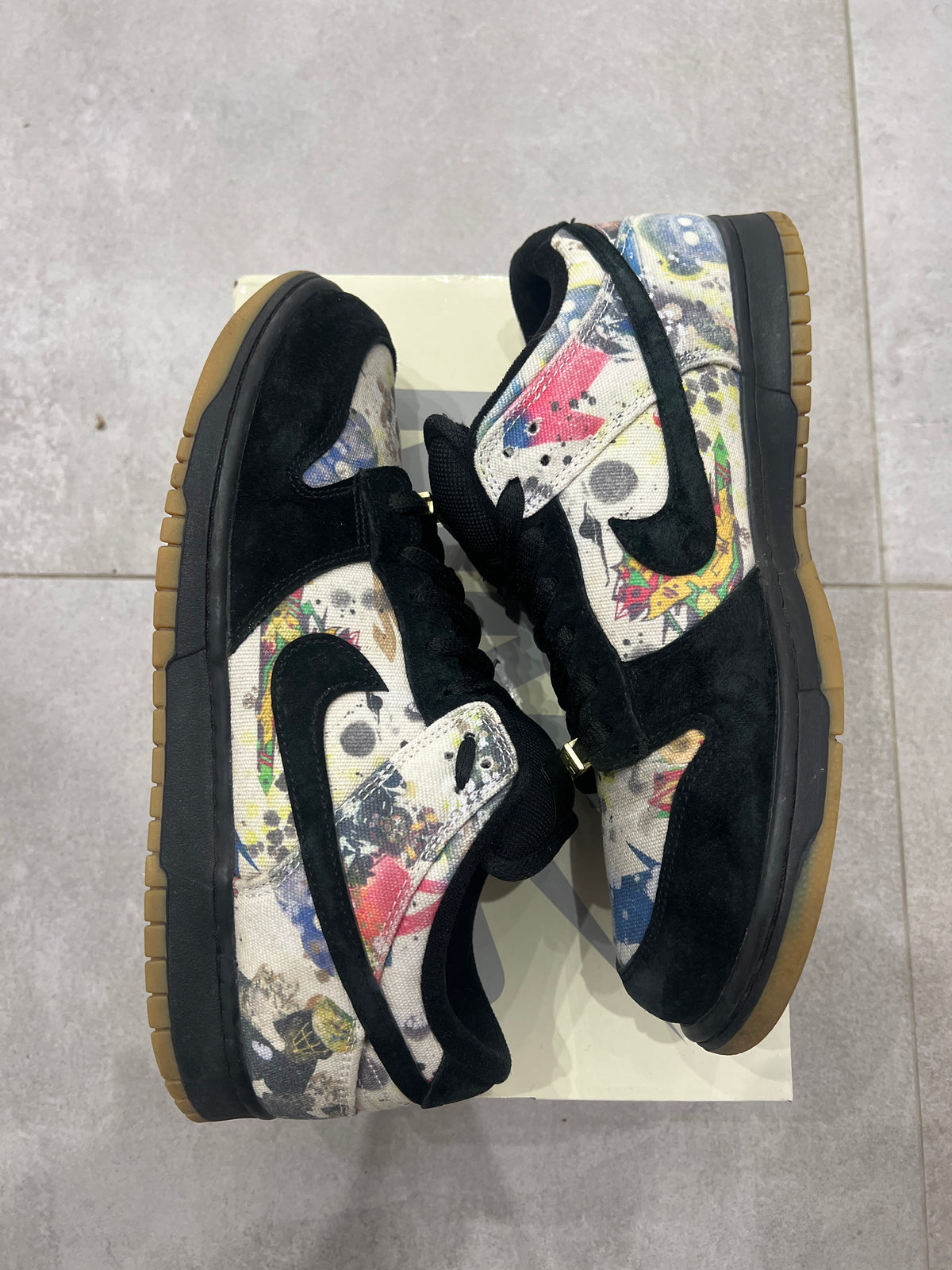 Nike Dunk Low SB x Supreme Rammellzee