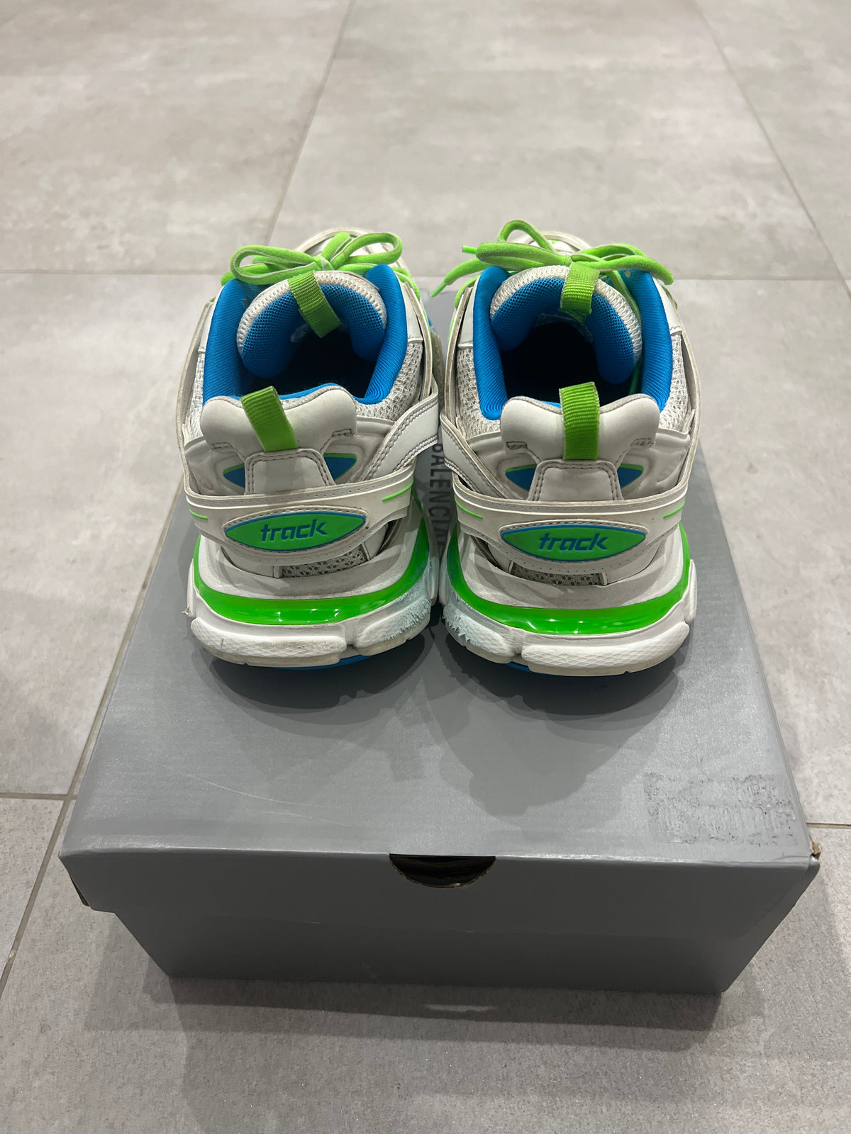 Balenciaga Track White/Blue/Green