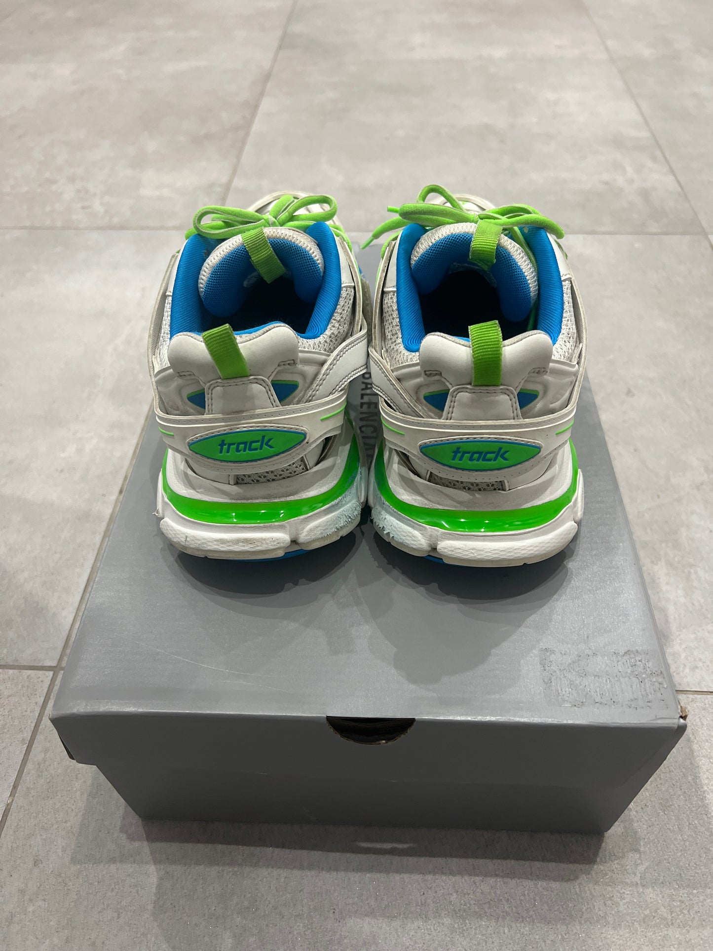 Balenciaga Track White/Blue/Green