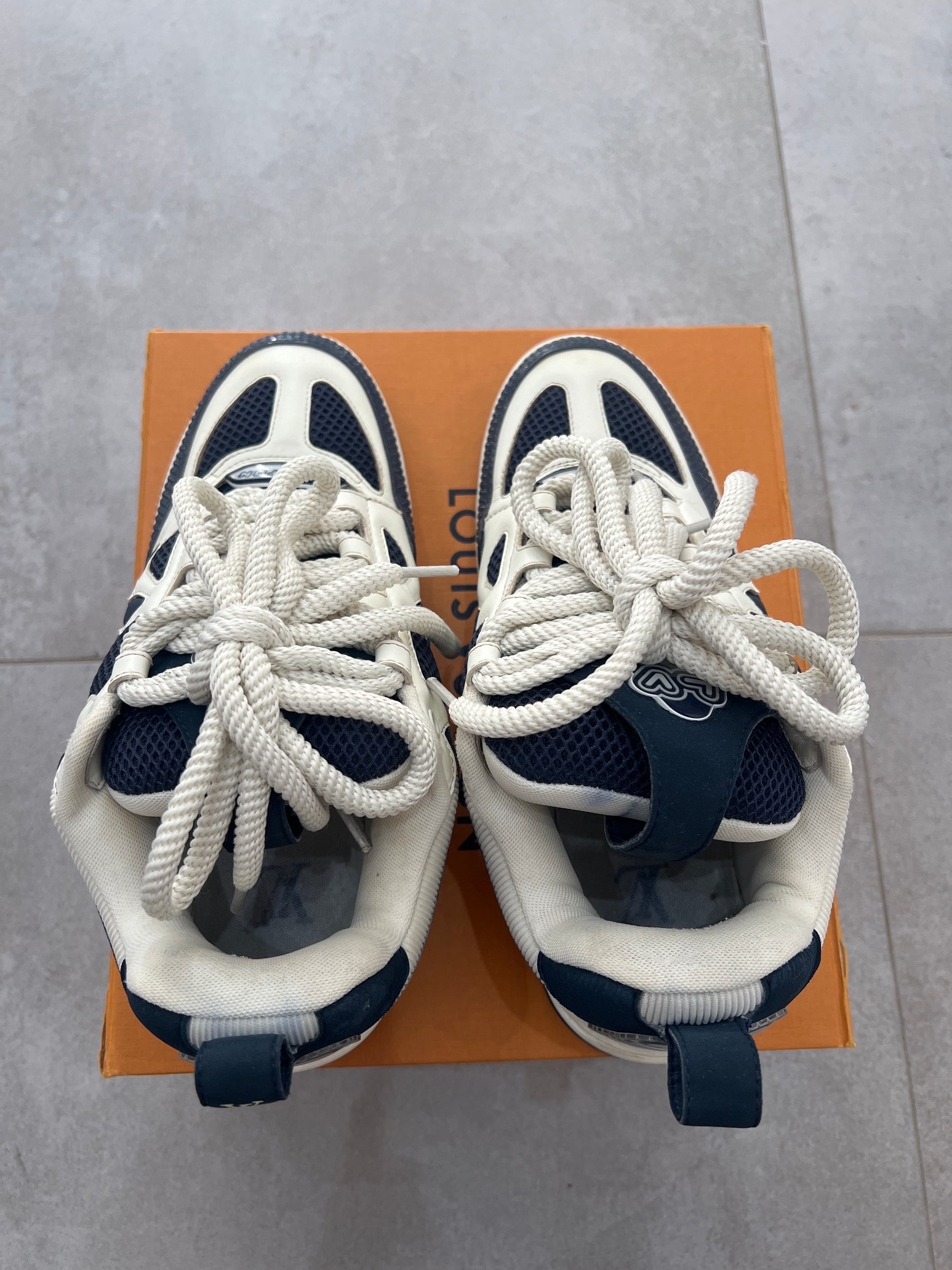 Louis Vuitton Skate Navy