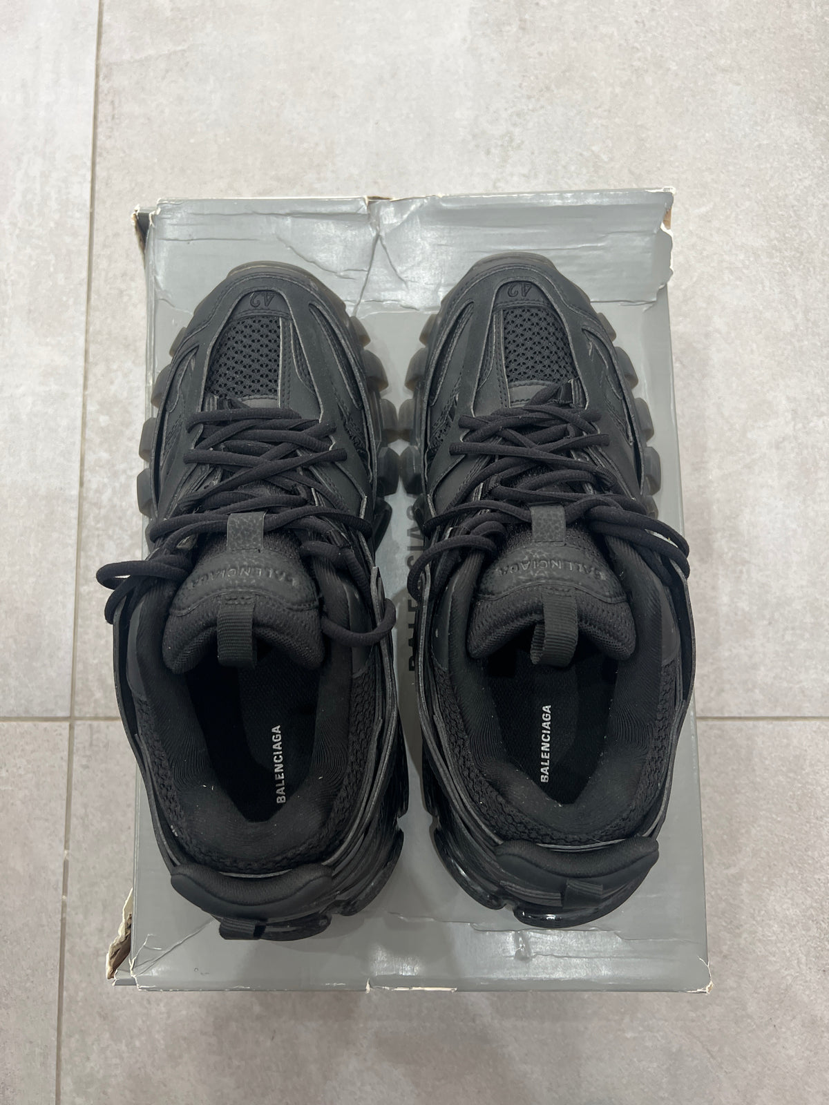 Balenciaga Track Black Clearsole