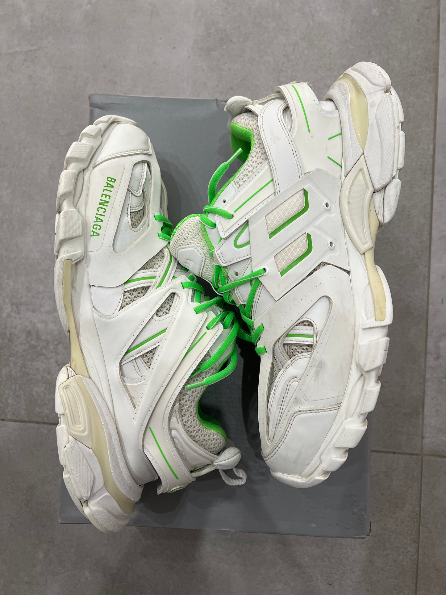 Balenciaga Track White/Green
