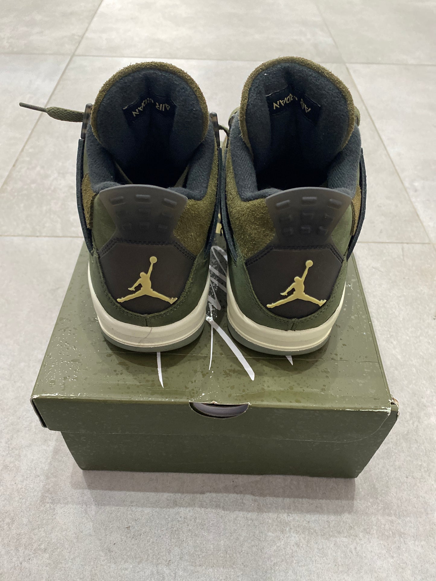 Jordan 4 Craft Olive