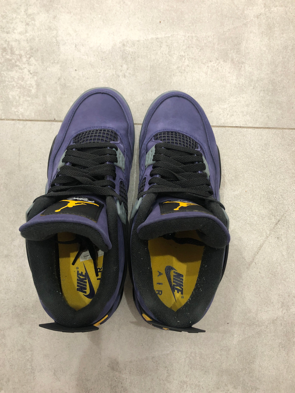 Jordan 4 Lakers