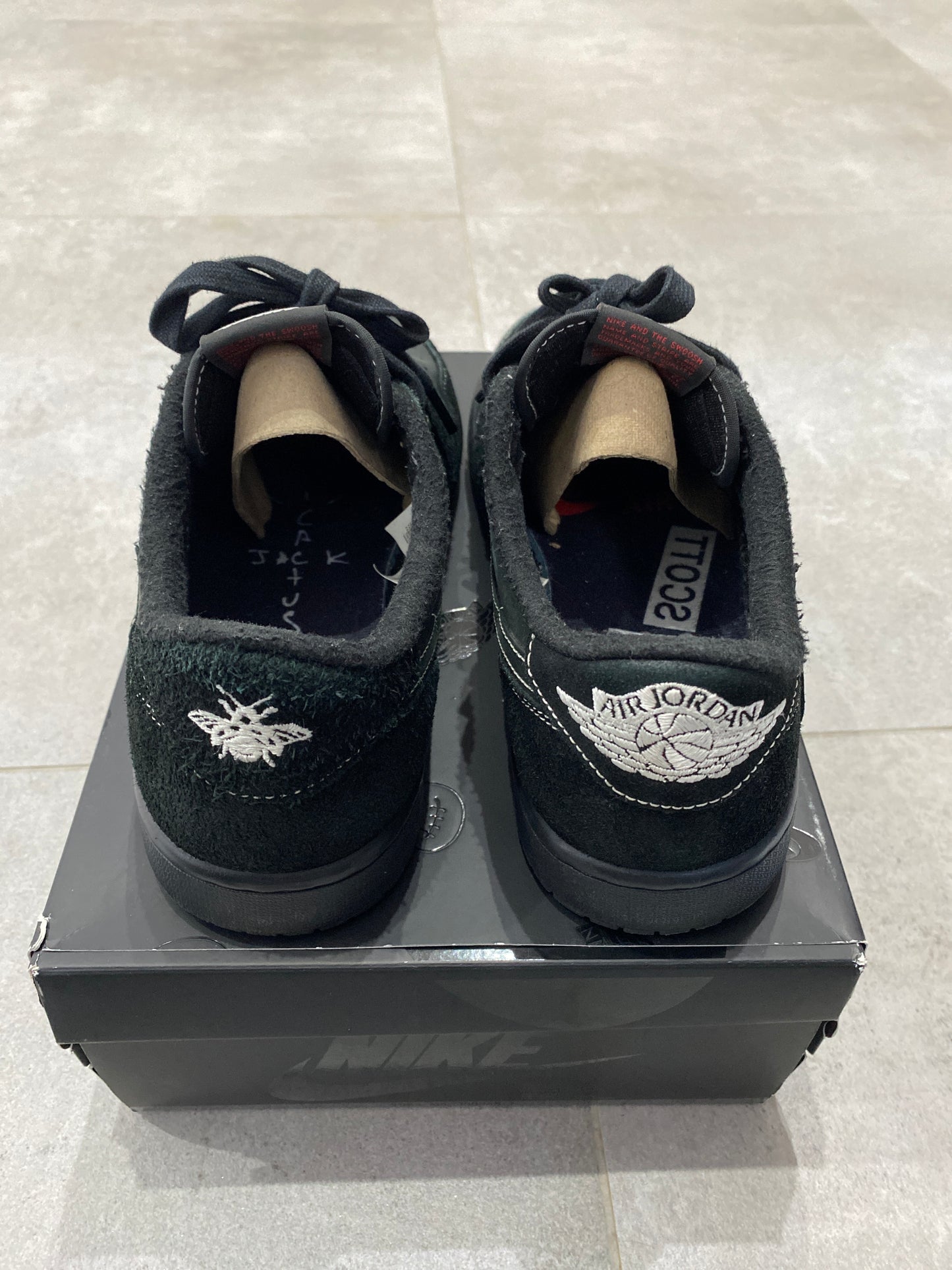 Air Jordan 1 Low x Travis Scott Black Phantom