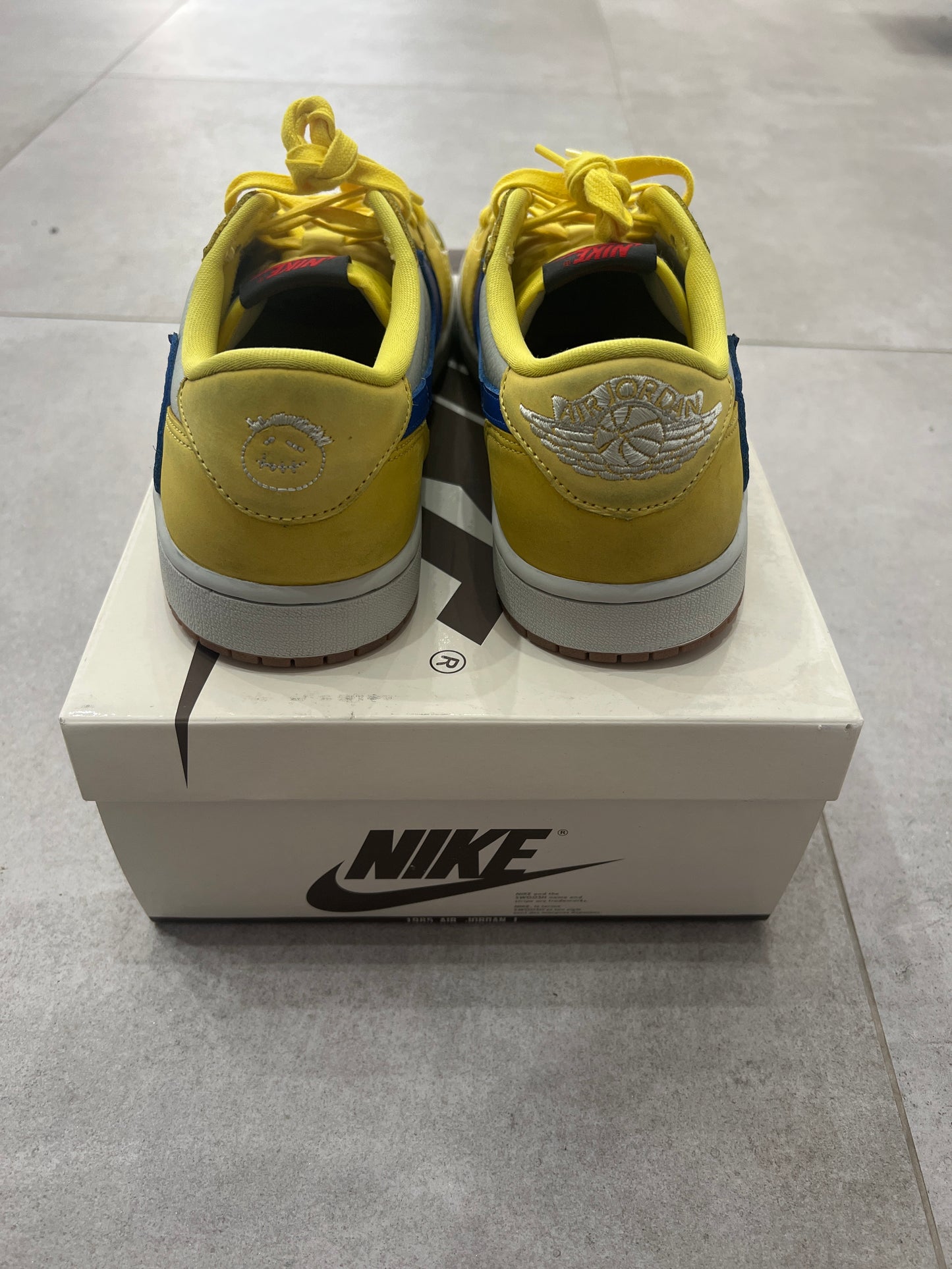 Jordan 1 Low x Travis Scott „Canary”