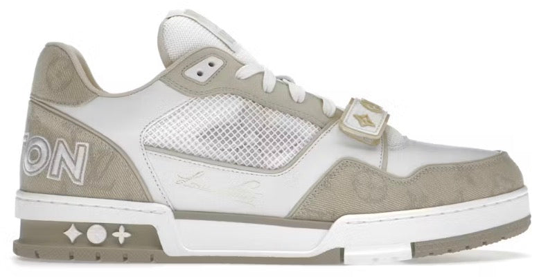 Louis Vuitton Beige Velcro Strap Trainer