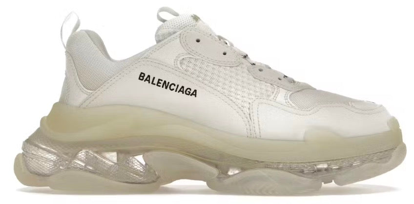 Balenciaga Triple S/3S Clearsole White