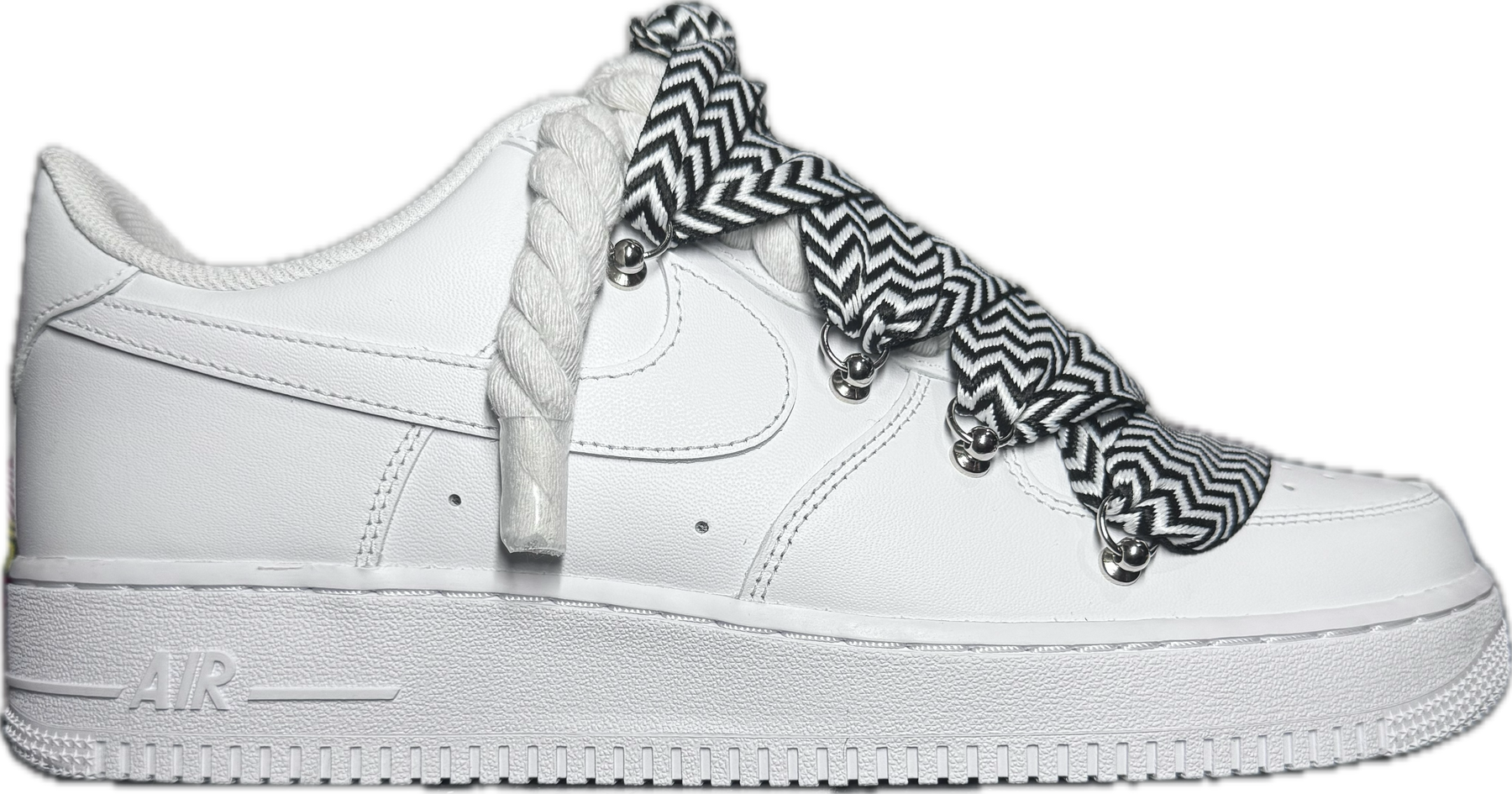 Nike Air Force 1 Low Rope & "Lanvin Black Laces"