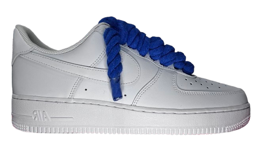 Nike Air Force 1 Low White "Blue Rope Laces"