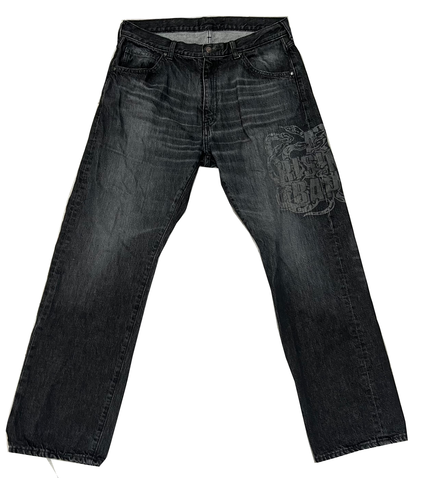 BAPE Denim Pants Black