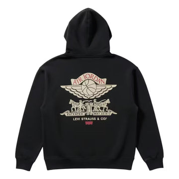 Nike Jordan x Levi's Full Zip Hoodie Black