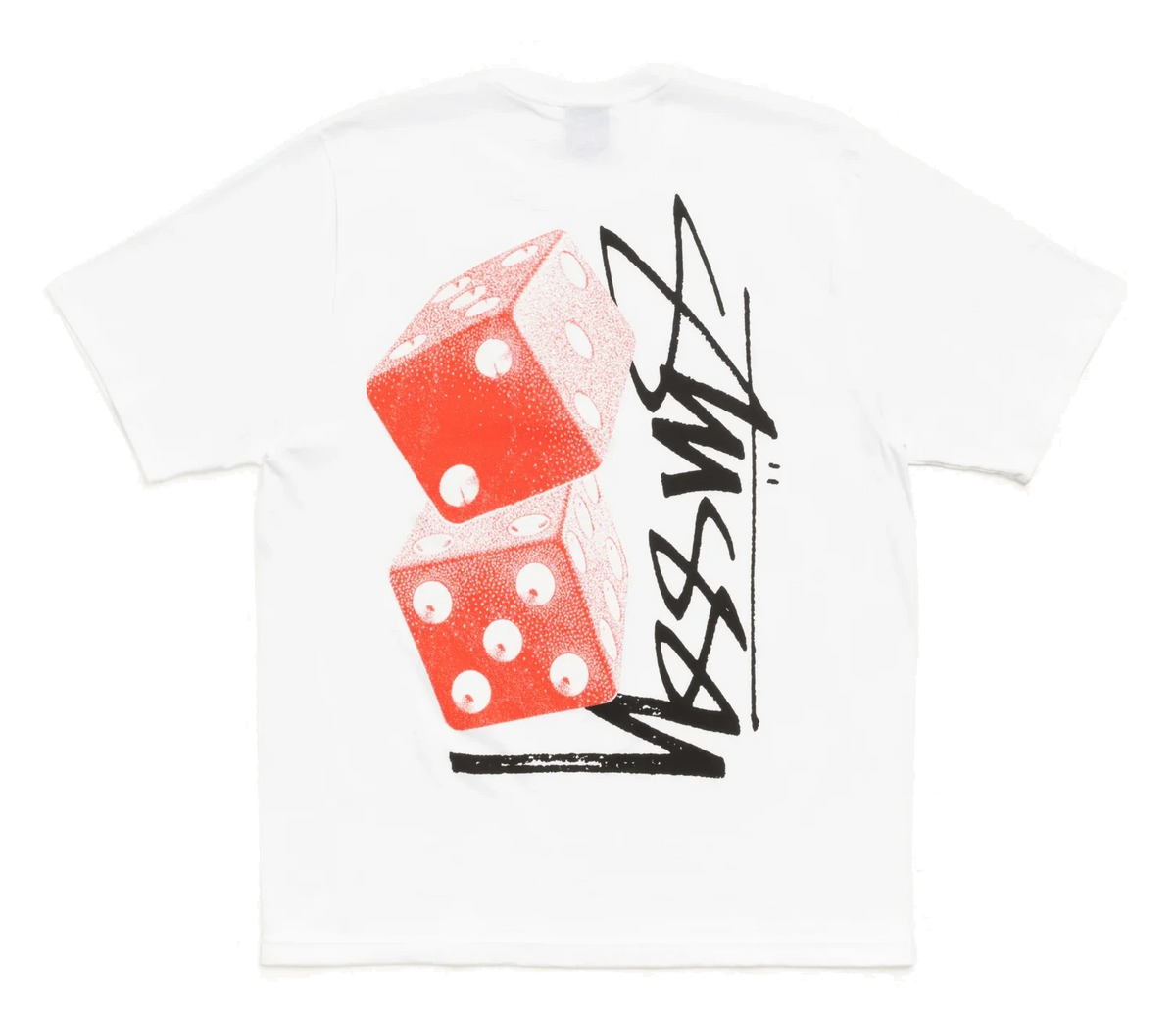 Stussy Tall Dice Tee White