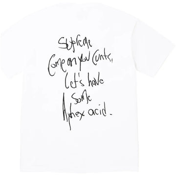 Supreme Aphex Twin Windowlicker White Tee