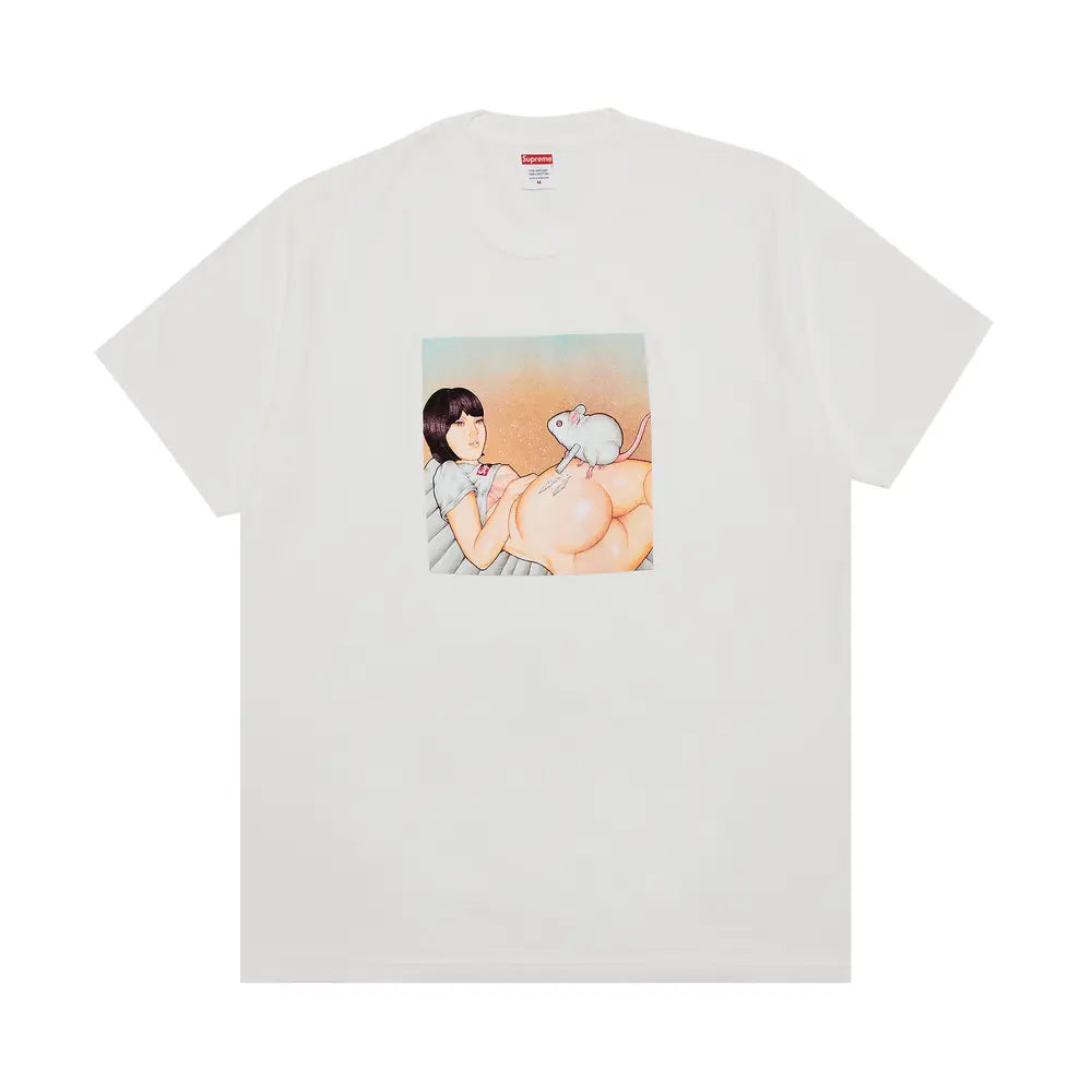 Supreme Mouse White Tee