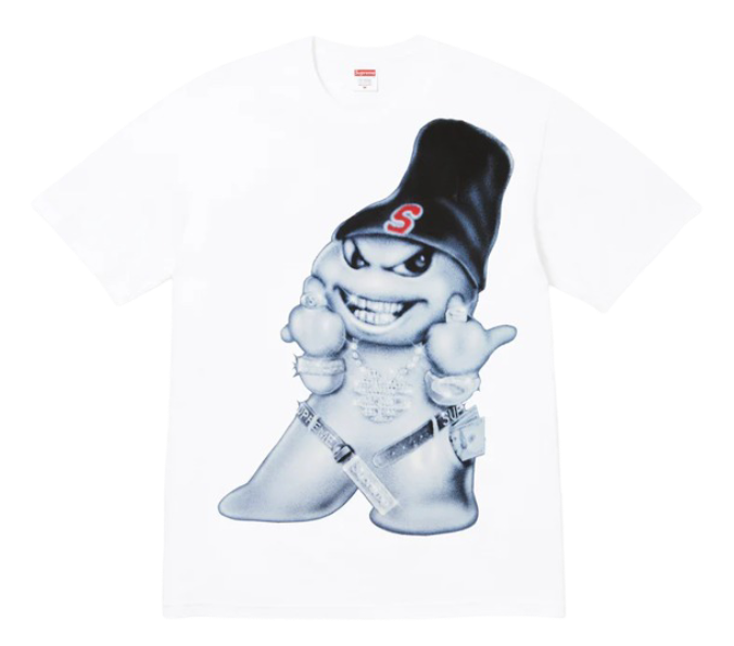 Supreme Snowman Tee White