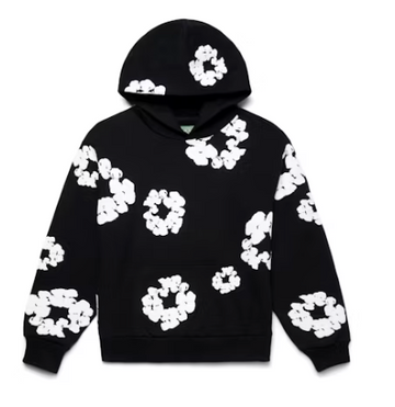 Denim Tears The Cotton Wreath Sweatshirt Black Hoodie