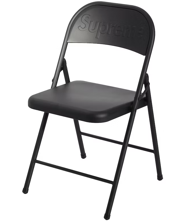 Supreme Metal Black Chair