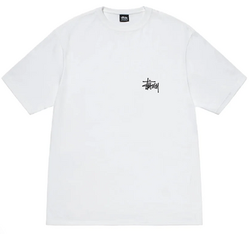 Stussy Basic Logo Tee White