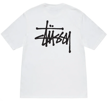 Stussy Basic Logo Tee White