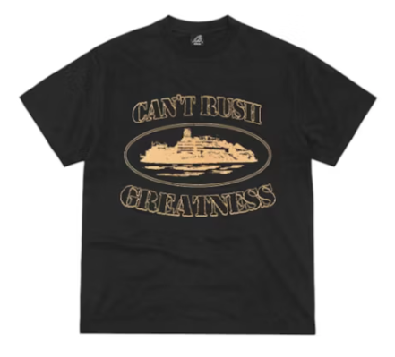 Corteiz x Cental Cee Can't Rush Greatness T-shirt