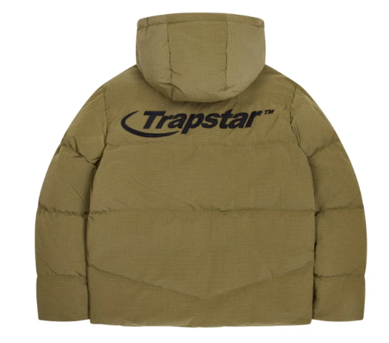 Trapstar Hyperdrive Puffer Jacket Olive