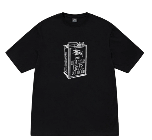 Stussy High Octane Black Tee