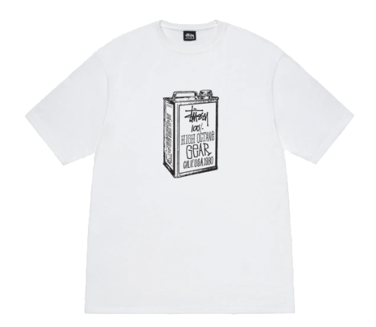 Stussy High Octane White Tee