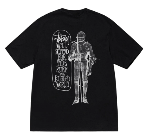 Stussy Well Suited Black Tee