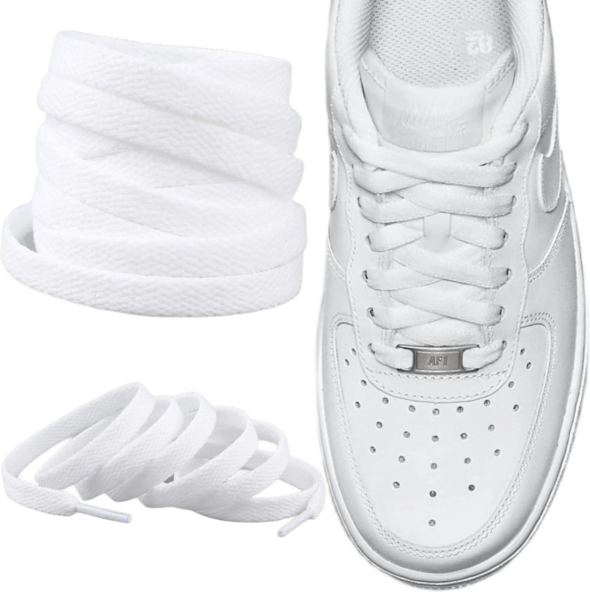 Sznurówki Air Force 1 z Blaszką